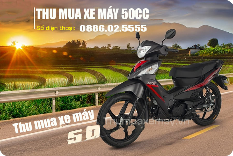 Thu mua xe máy 50cc cũ hỏng, thu mua xe Sym, thu mua xe máy Daelim, thu mua xe máy Kymco
