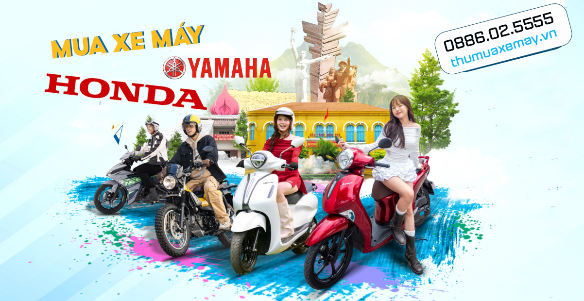 Cần bán xe máy yamaha, honda