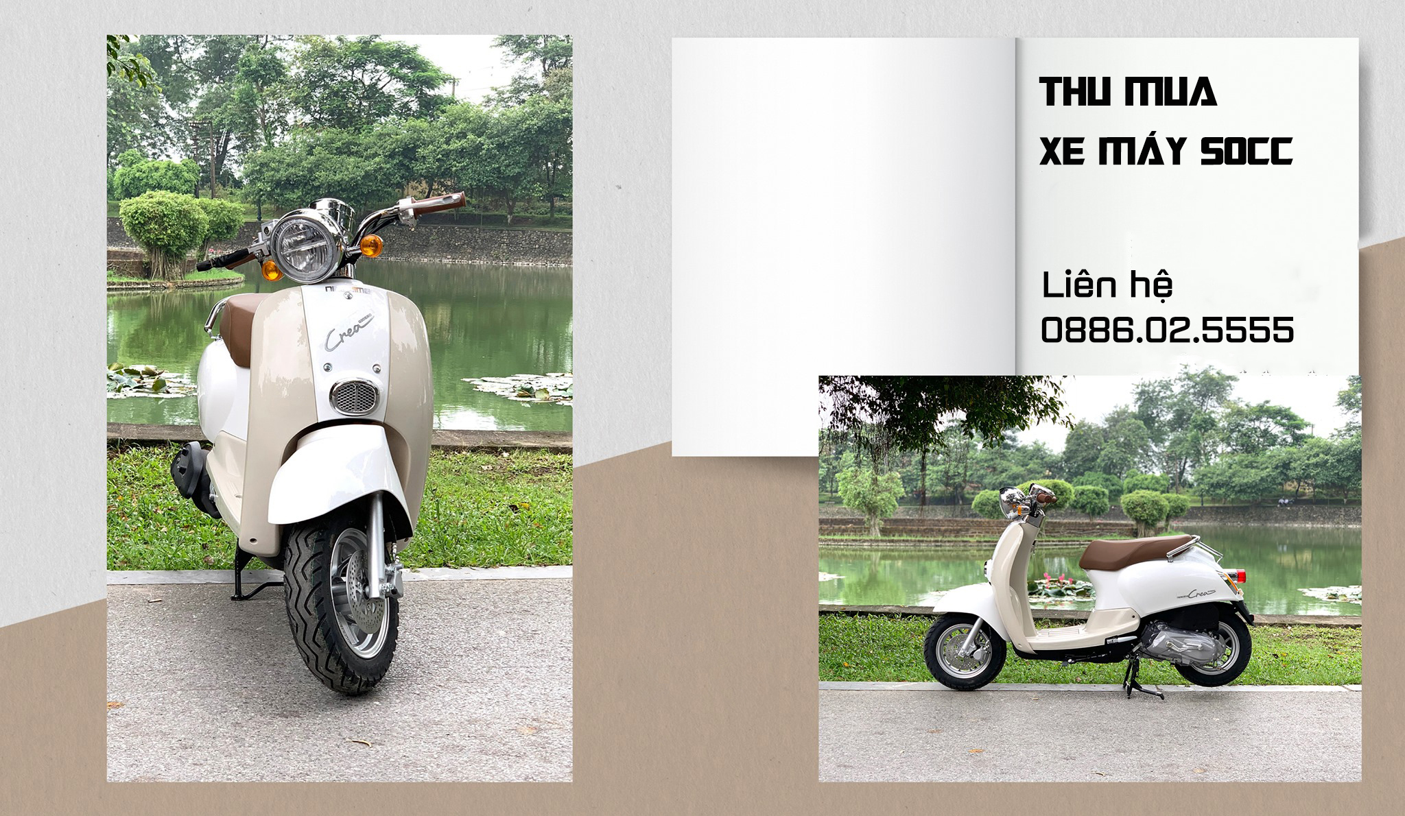 Thu mua xe máy 50cc cũ hỏng tại Bình Thạnh