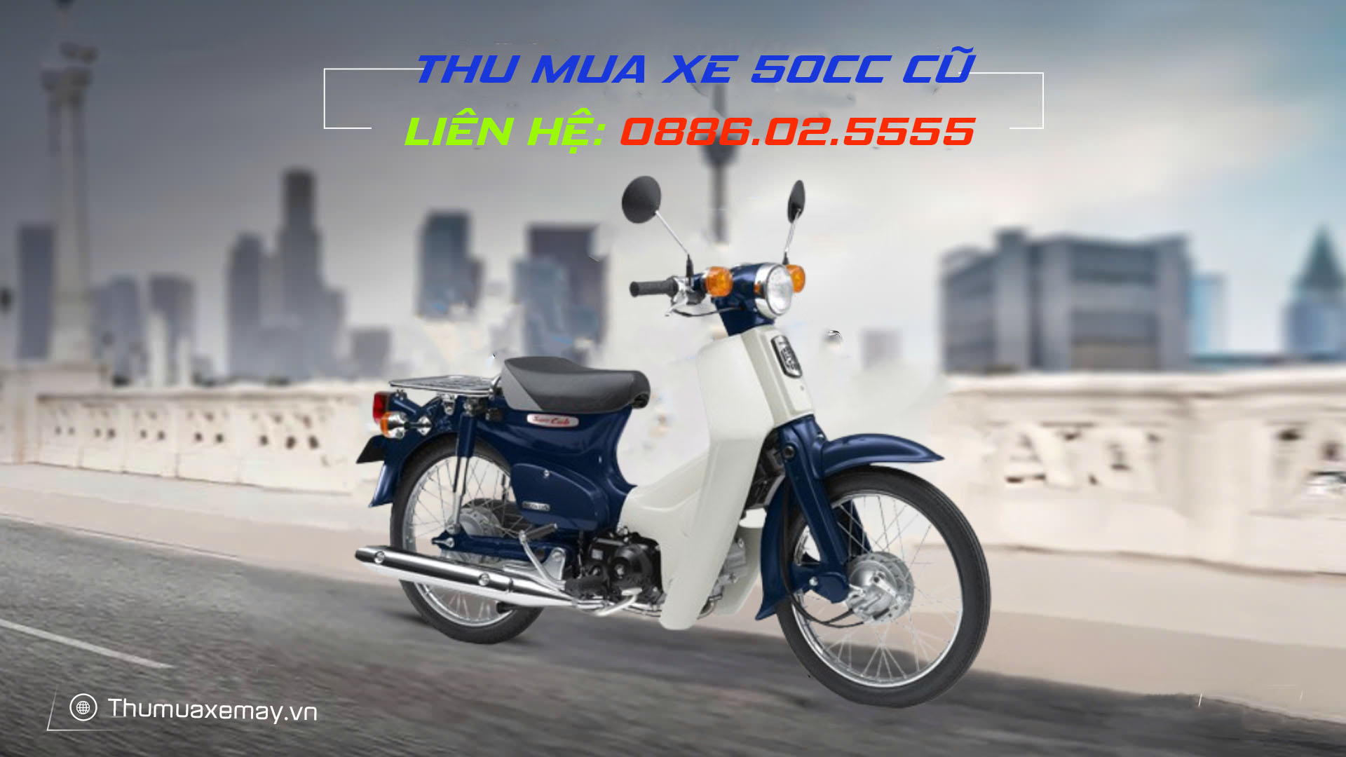 Thu mua xe máy 50cc cũ