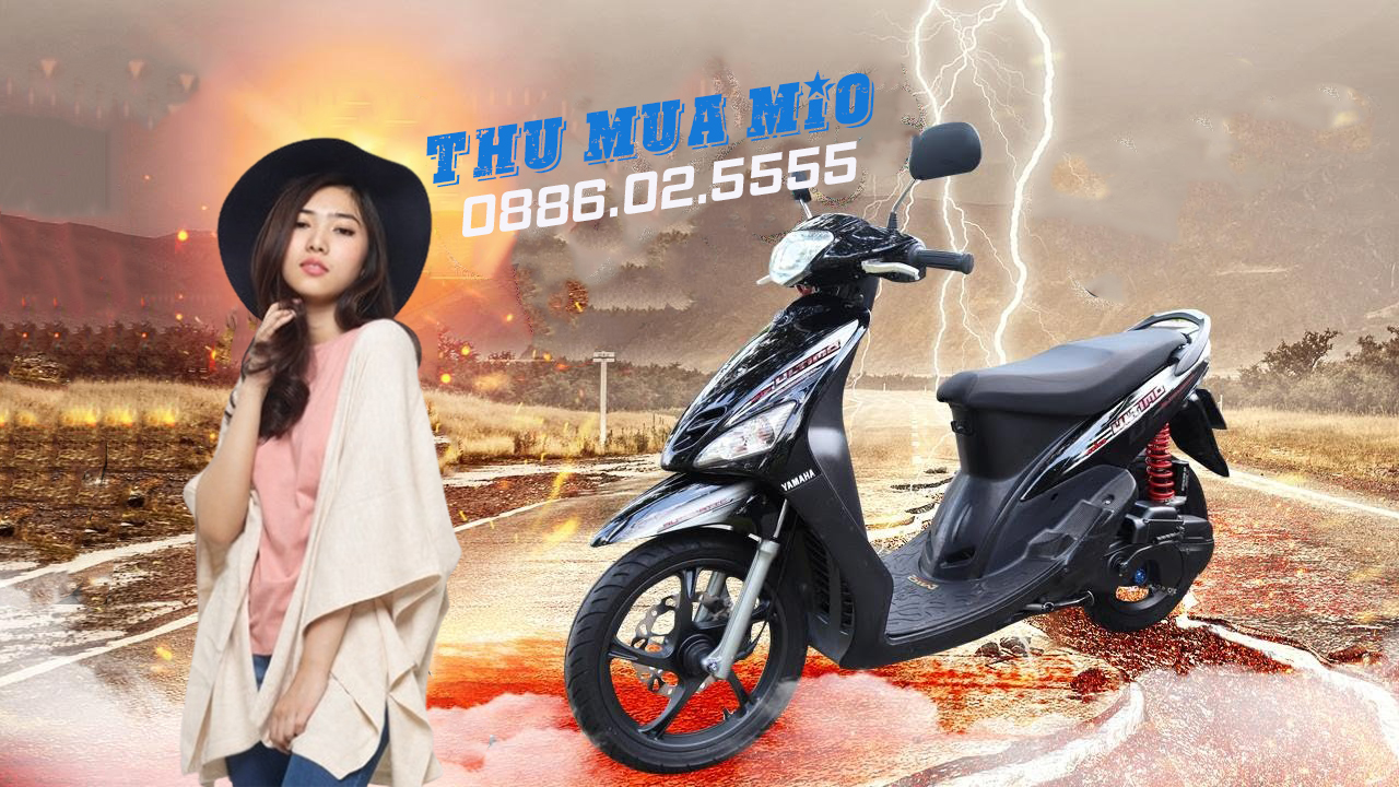 Thu mua xe máy Mio cũ, thu tại nhà