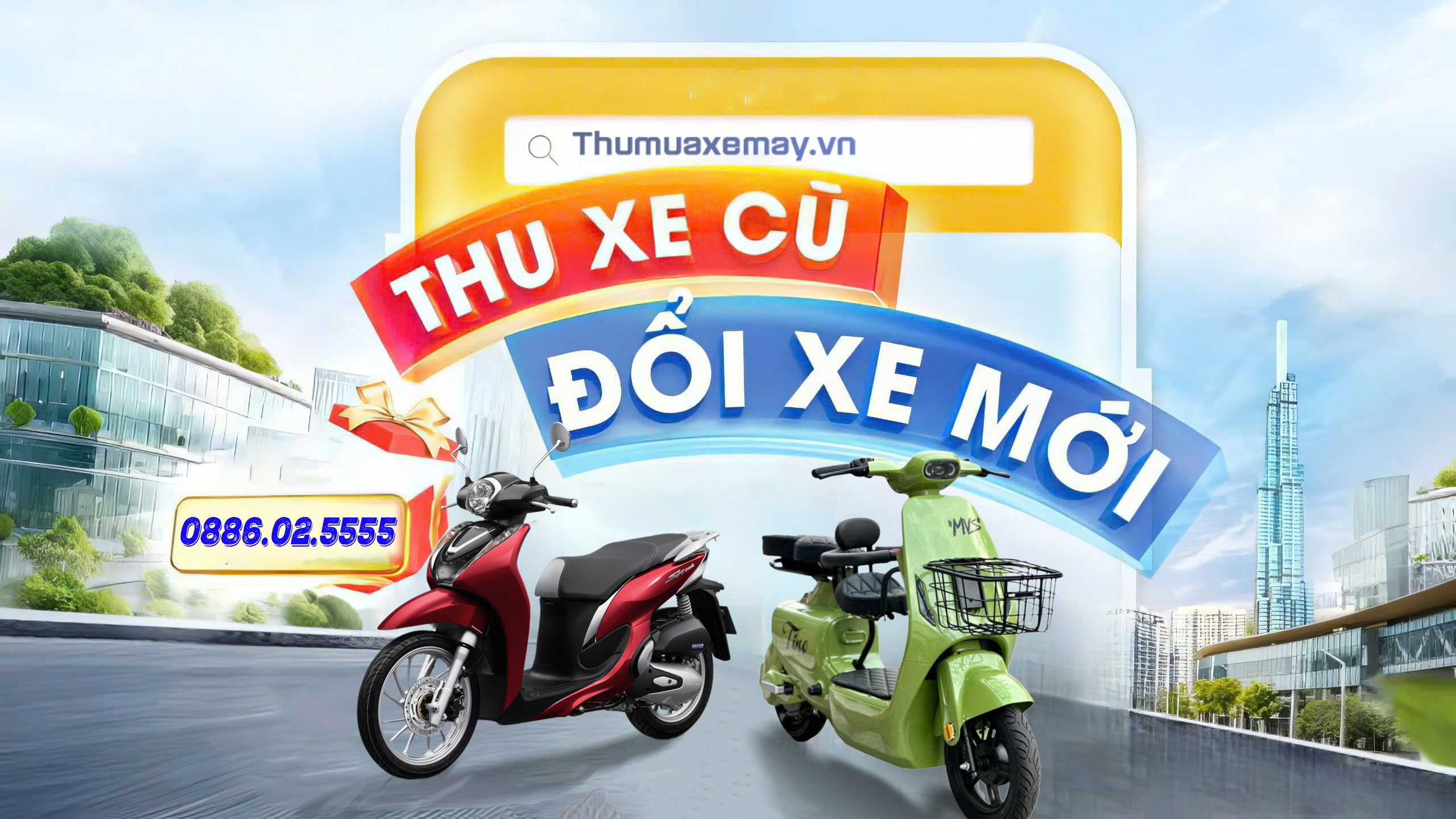 Lên đời xe điện – Thu mua xe máy cũ, đổi ngay xe điện mới, tiết kiệm tối đa!