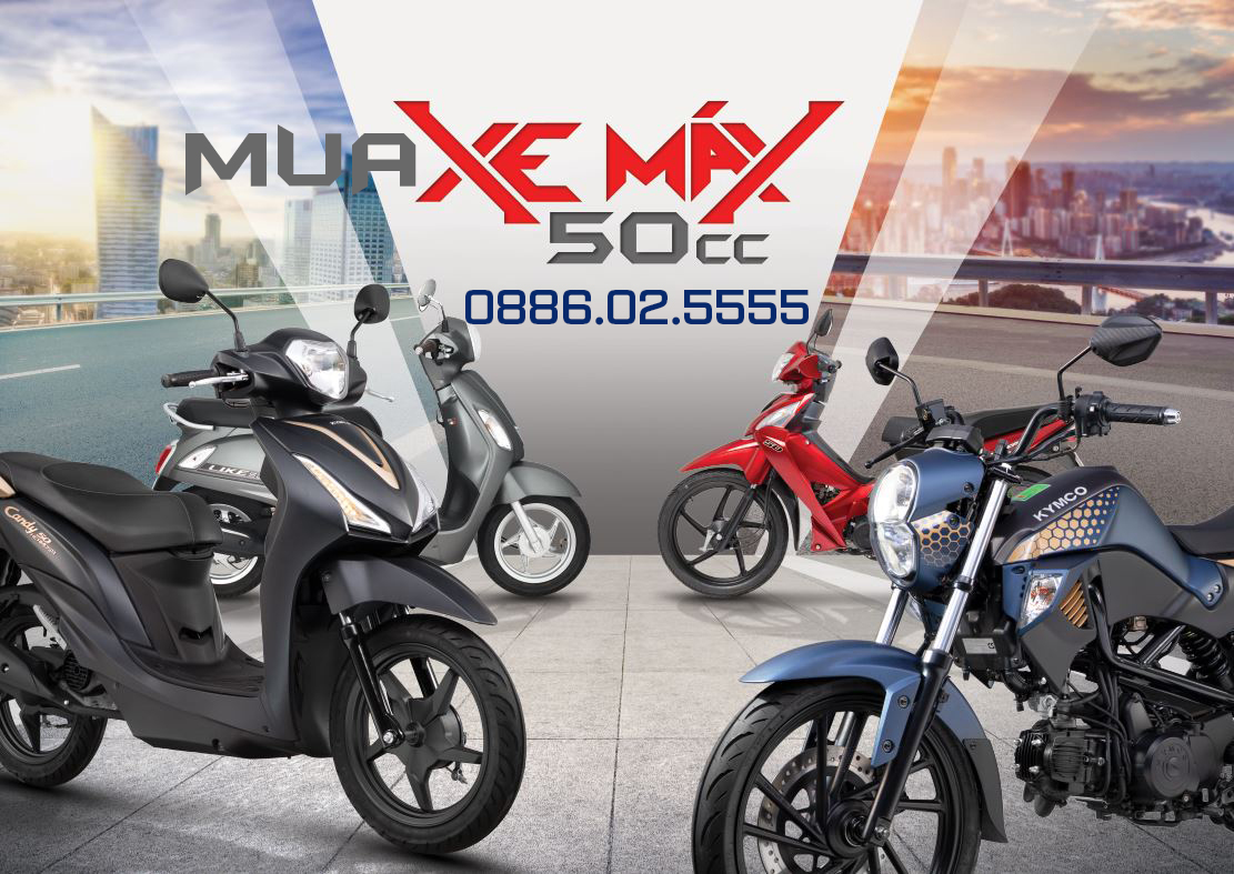 Thu mua xe máy Kymco 50cc