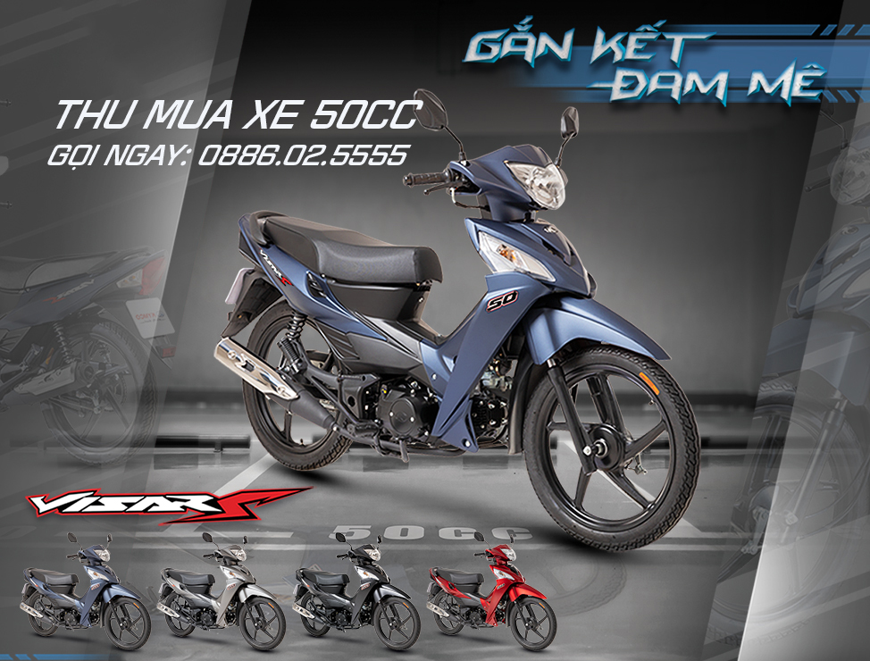 Thu mua xe máy Kymco Visar, thu mua tại nhà