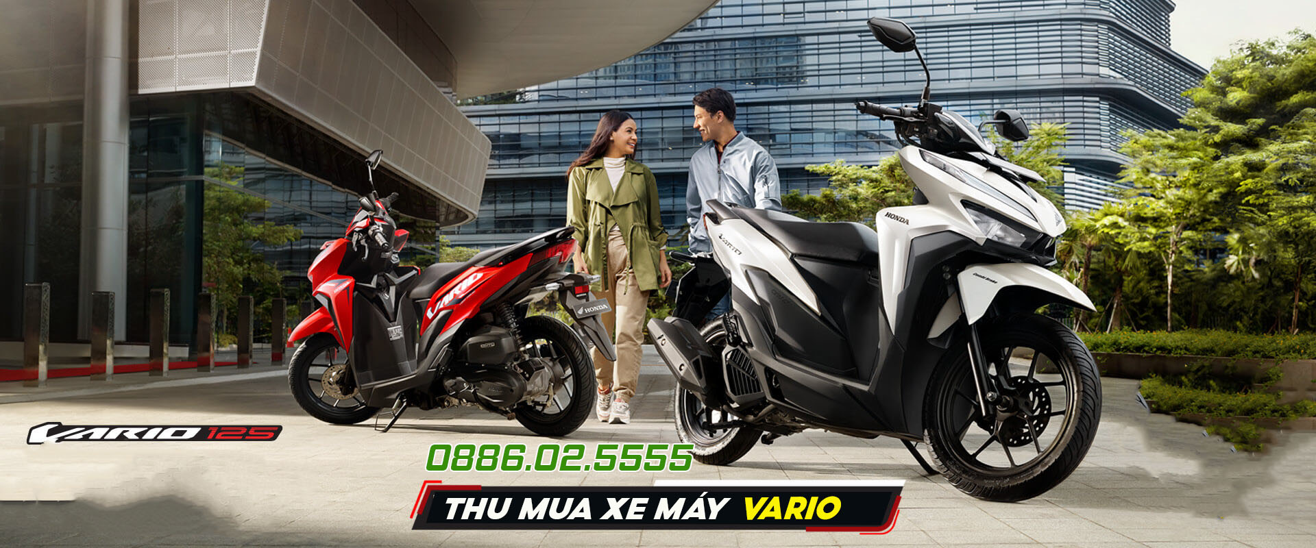 Thu mua xe máy Vairo tại Bình Dương, Long An, Tây Ninh, HCM
